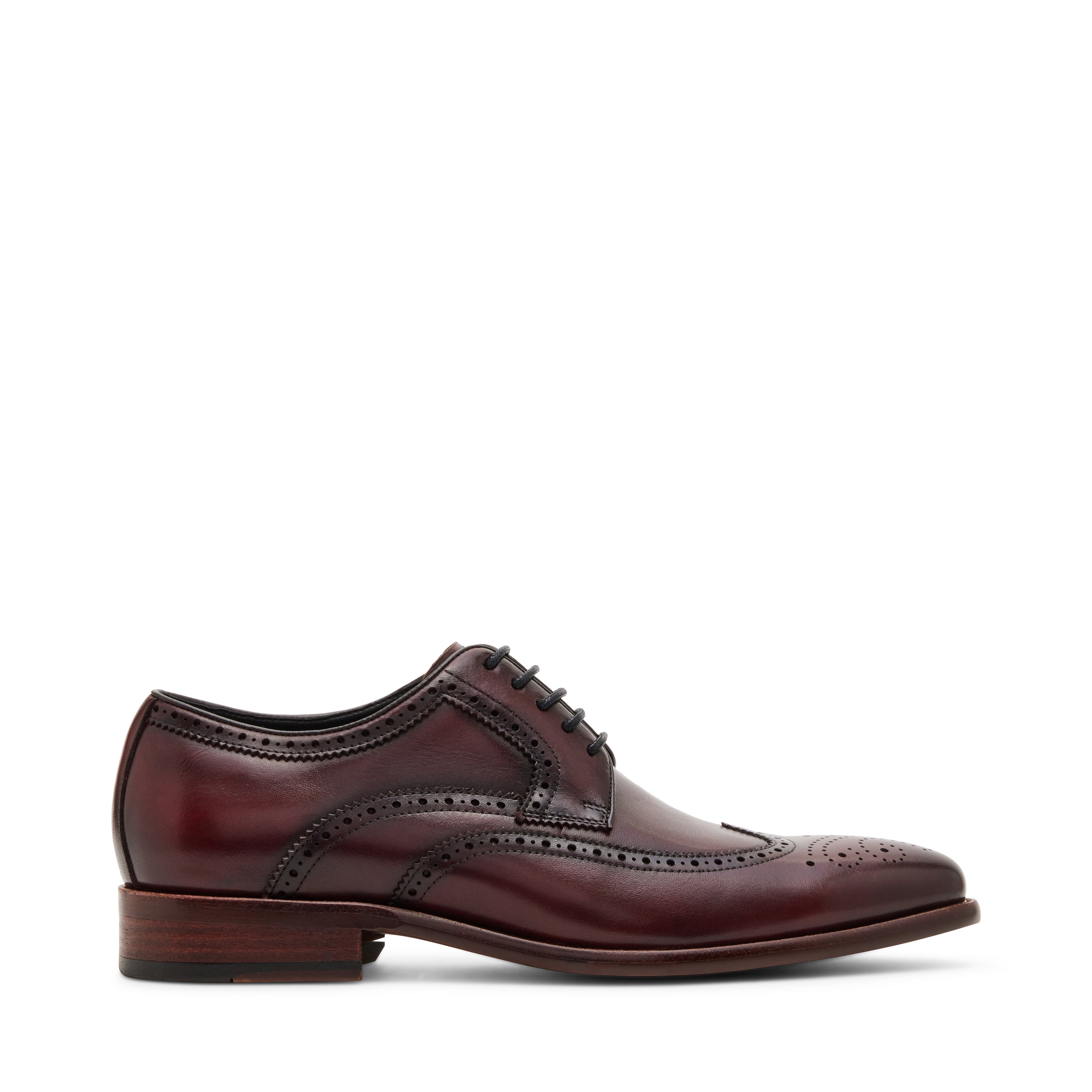 Sprocket-N Men's Burgundy Leather Formal Shoes