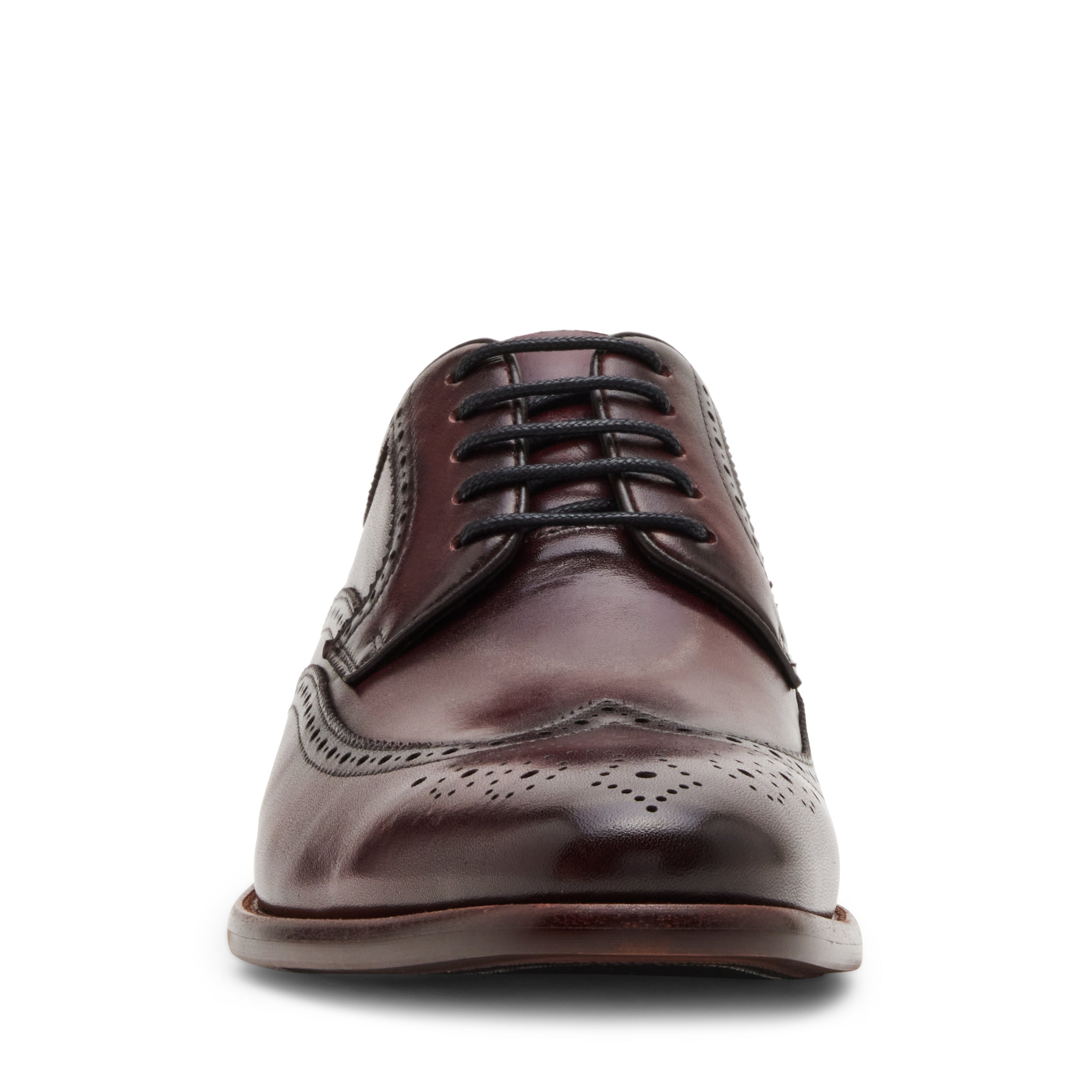 Sprocket-N Men's Burgundy Leather Formal Shoes