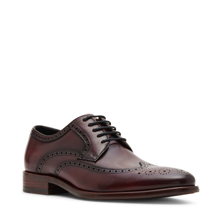 Sprocket-N Men's Burgundy Leather Formal Shoes
