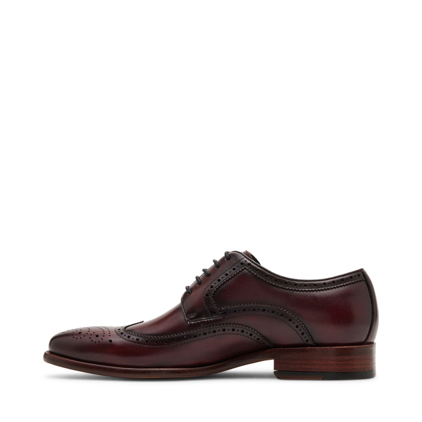 Sprocket-N Men's Burgundy Leather Formal Shoes