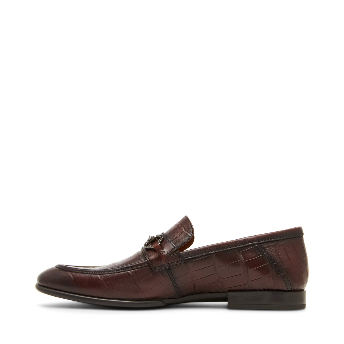 Sutton Men's Brown Croc Lace-Up Shoes - view 5