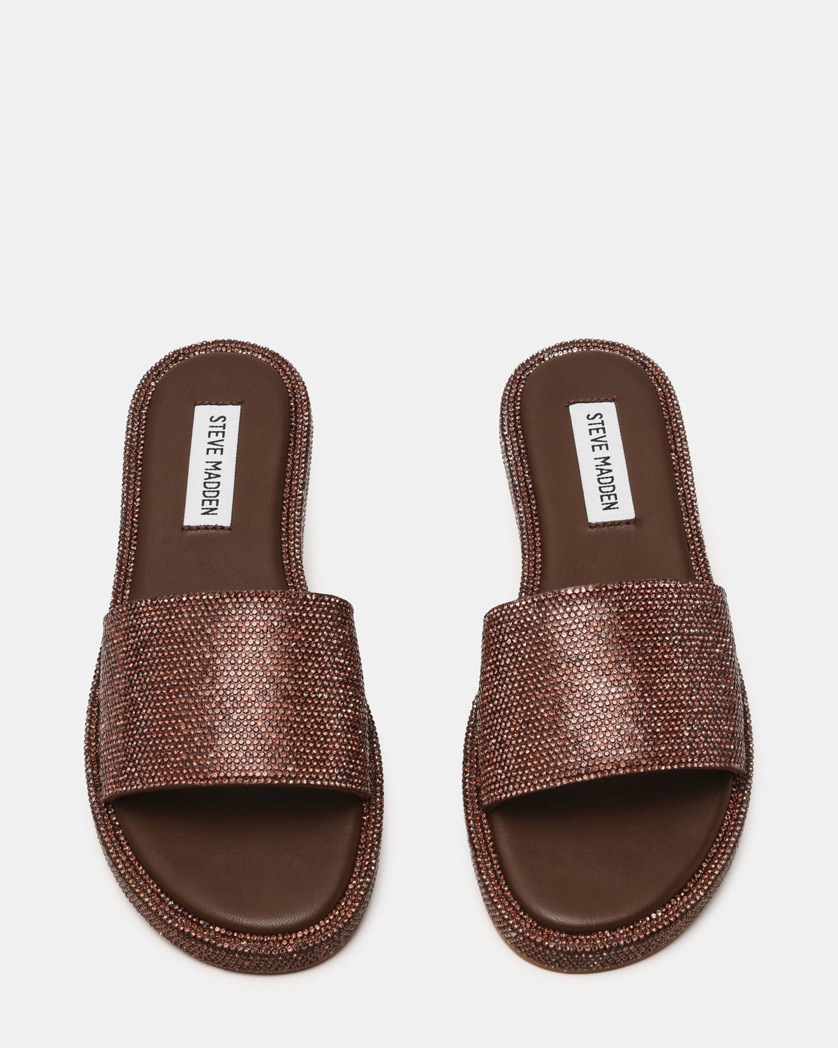 Addie Chocolate Flat Sandals - view 4