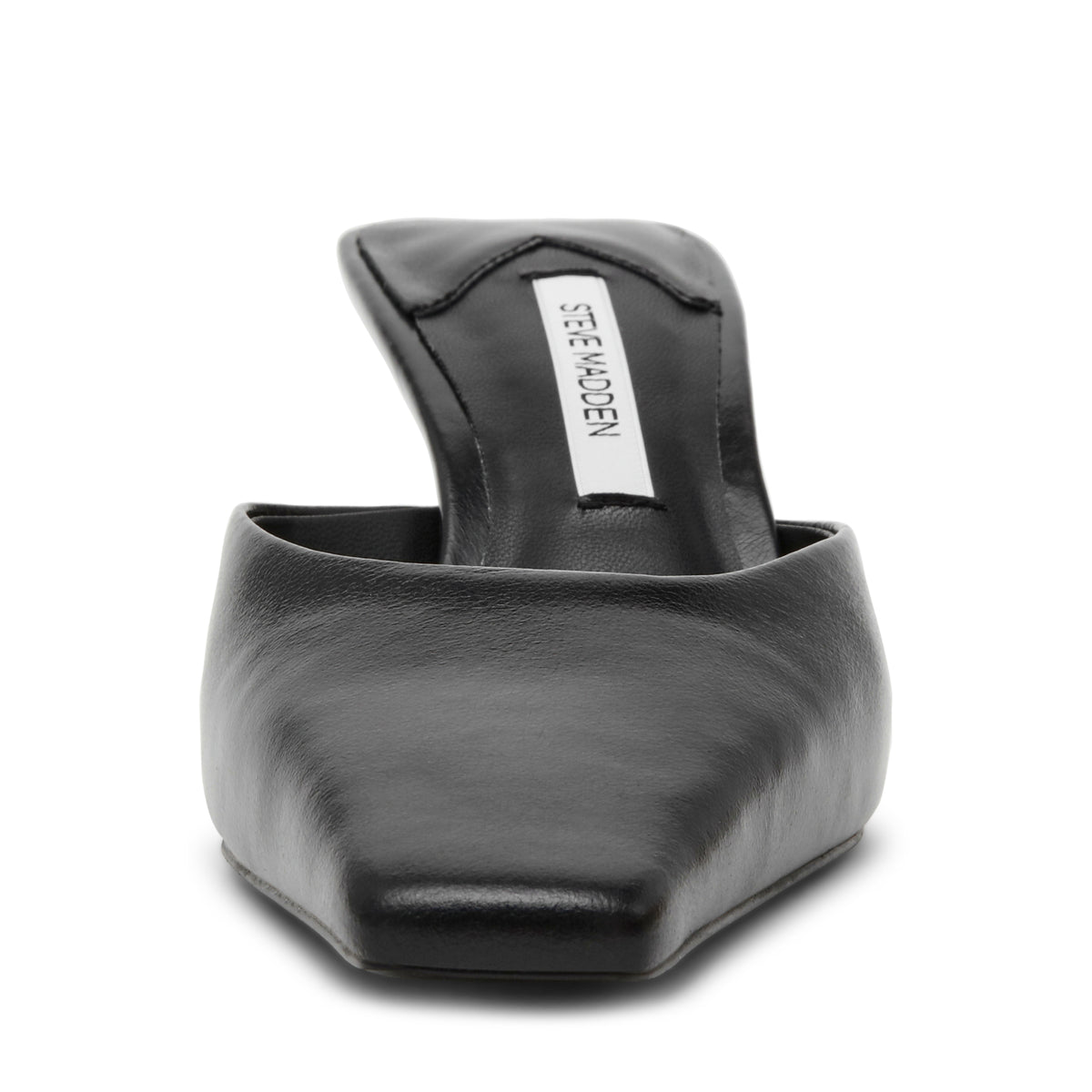 Alyse Women's Black Heeled Sandals — rear view