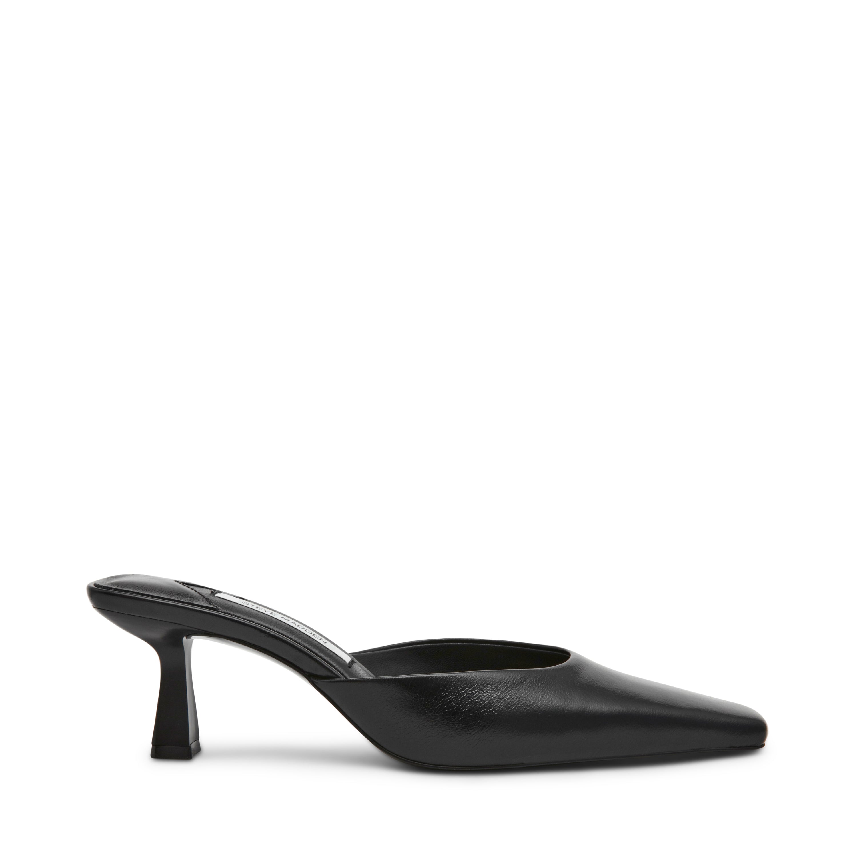 Alyse Women's Black Heeled Sandals — detail view