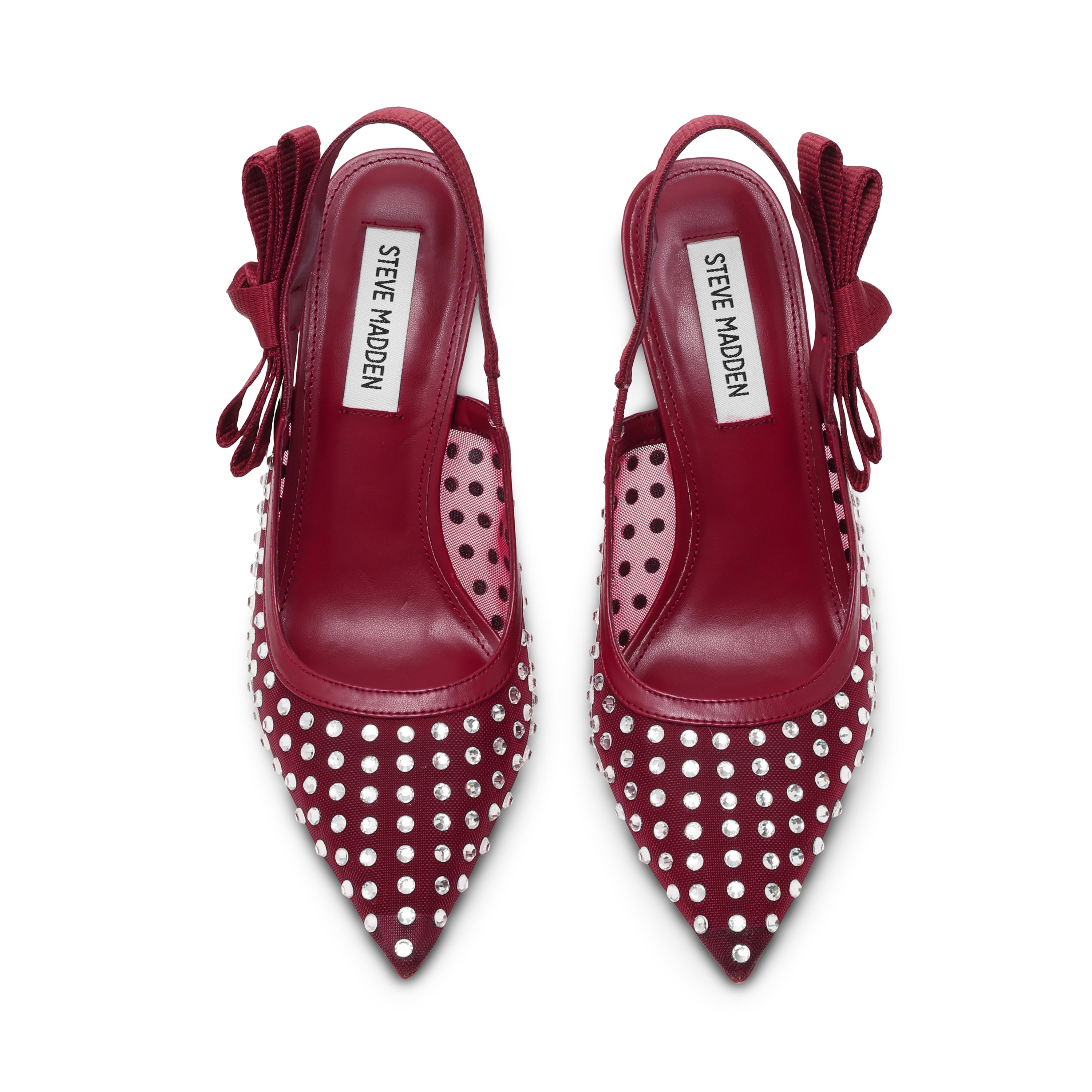 Brylie-R Women's Cherry Red Heels - view 6