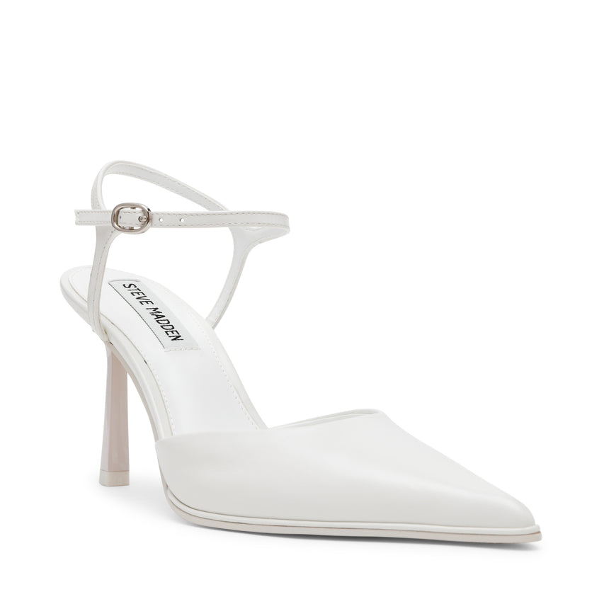 Daredevil Women's White Heels