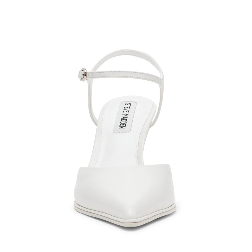 Daredevil Women's White Heels