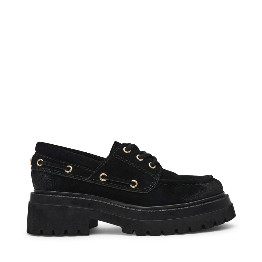 Detroit Women's Black Heeled Shoes