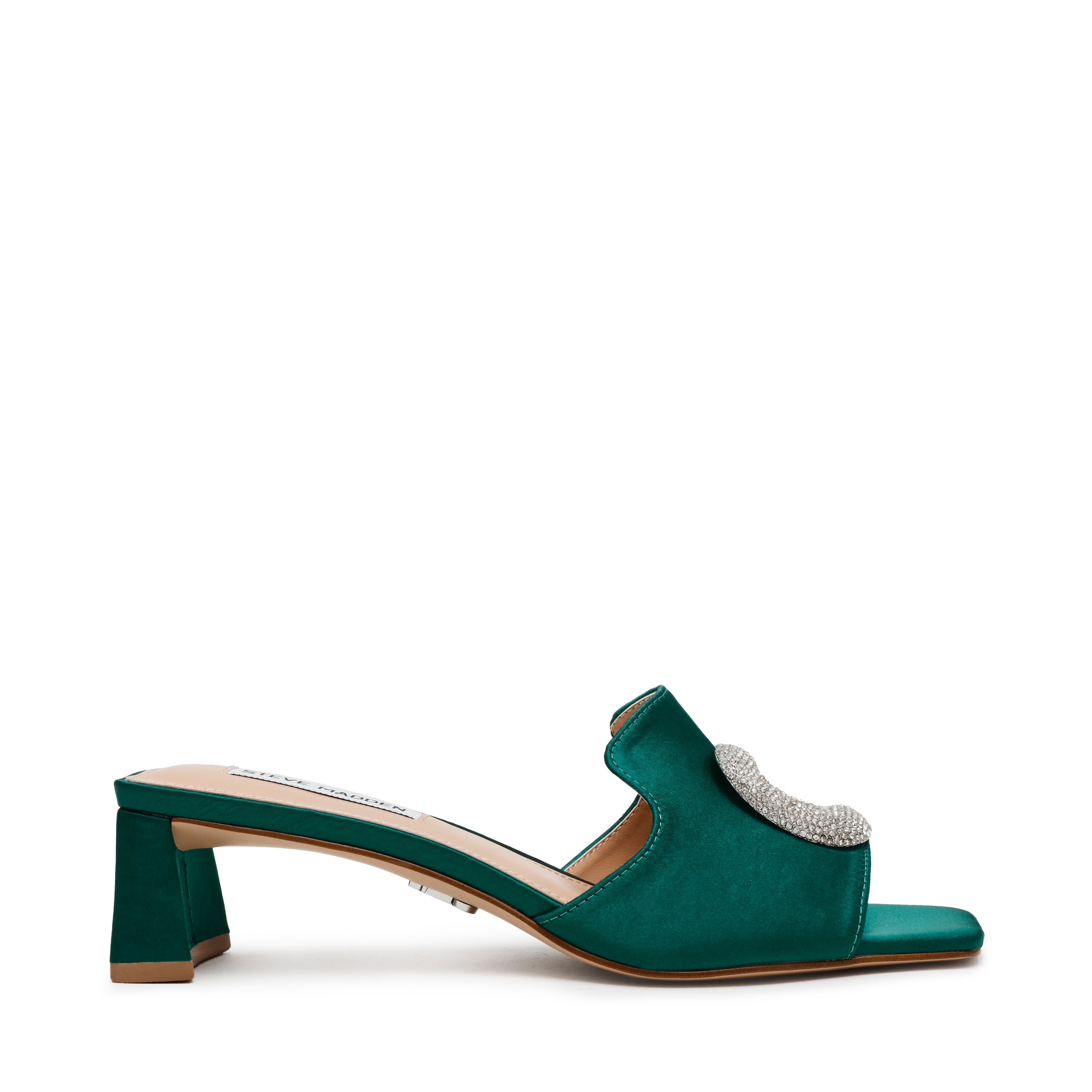 FAUSTINE EMERALD SATIN