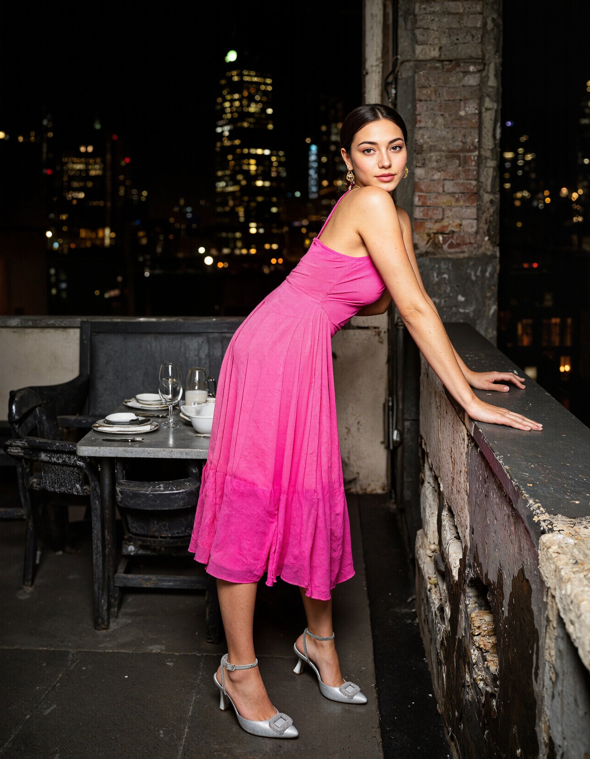 Buy Florenzia Silver Glitter Heels Online in UAE Steve Madden