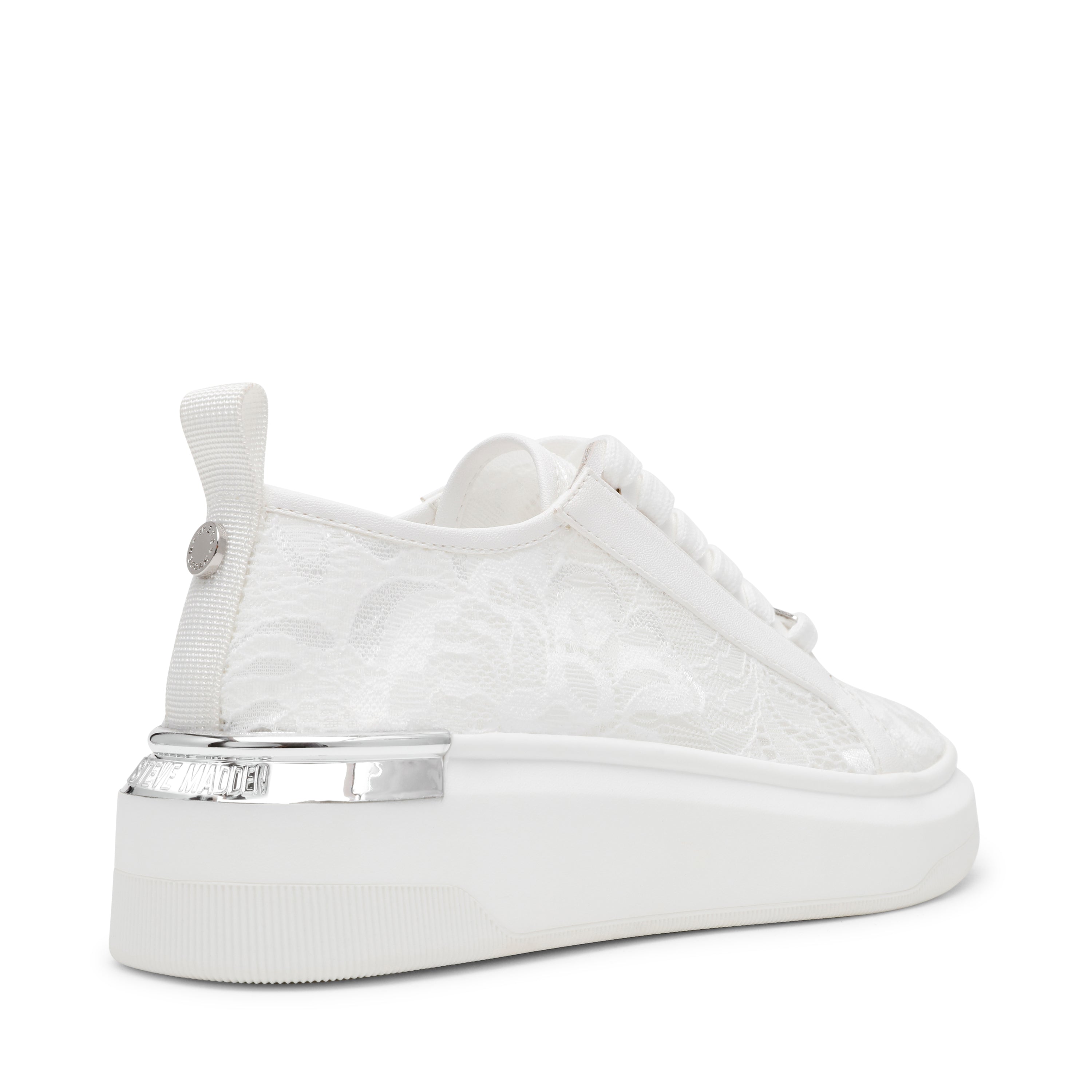 GLACIAL-L WHITE LACE SNEAKERS