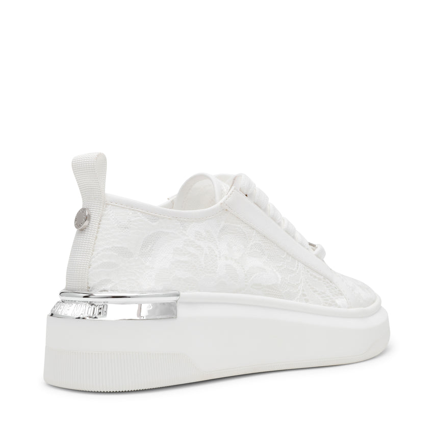 GLACIAL-L WHITE LACE SNEAKERS