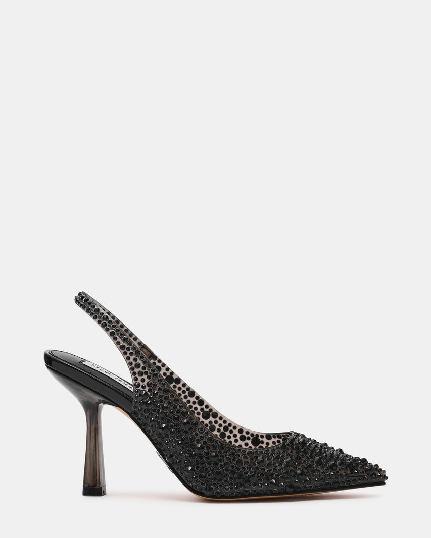 Jeweler Women's Black Heels