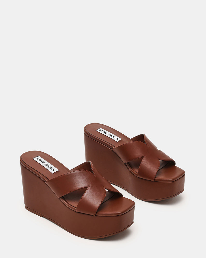 JUSTICE2.0 Women's Ground Coffee Sepia Heeled Sandals - view 2