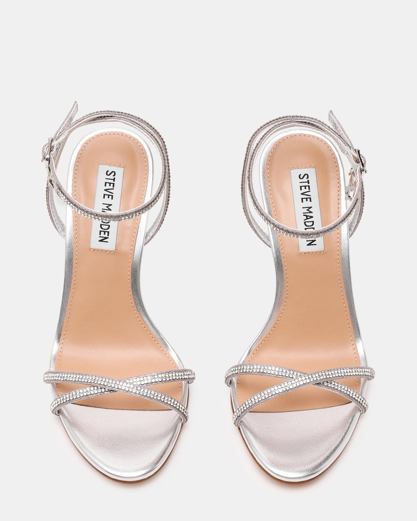 Jypsey-Cnr Silver Women's Heeled Sandals - view 4