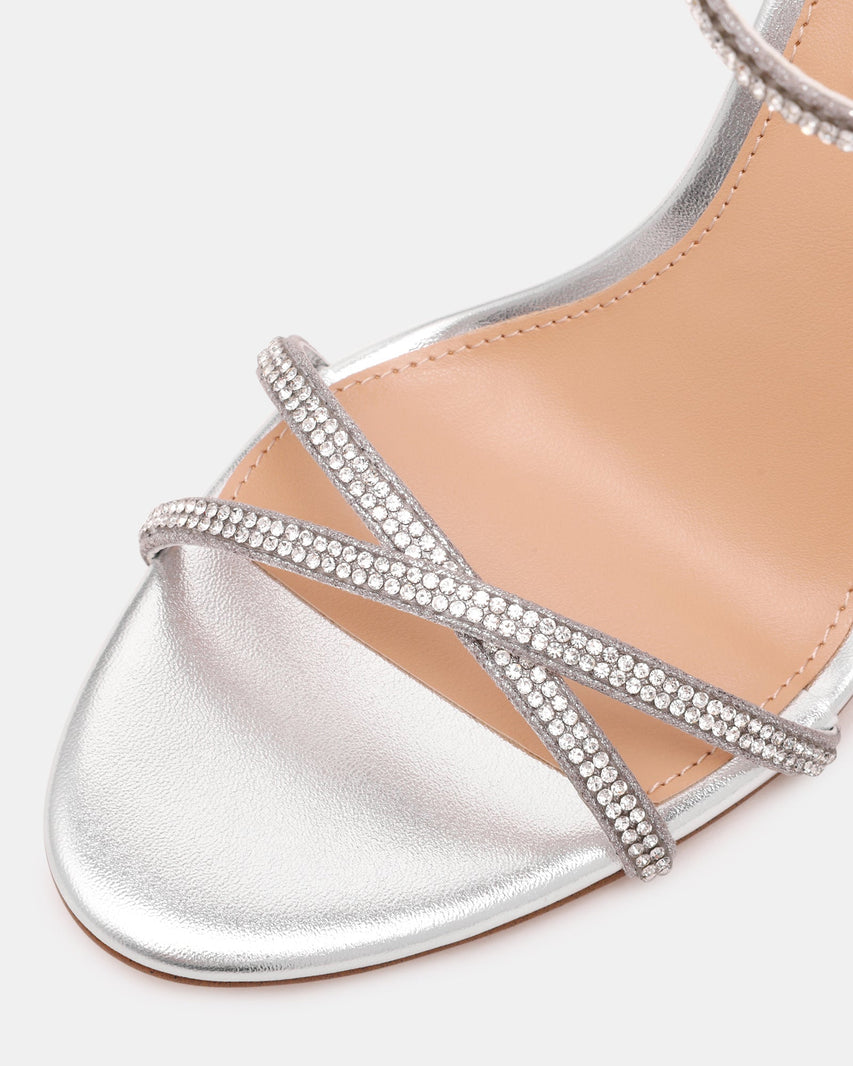 Jypsey-Cnr Silver Women's Heeled Sandals - view 2
