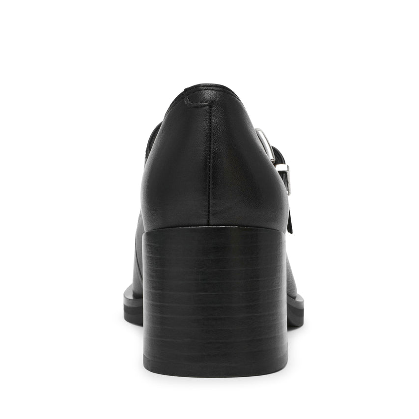 Steve Madden Lisbon women's black leather Chelsea boots, product view 3