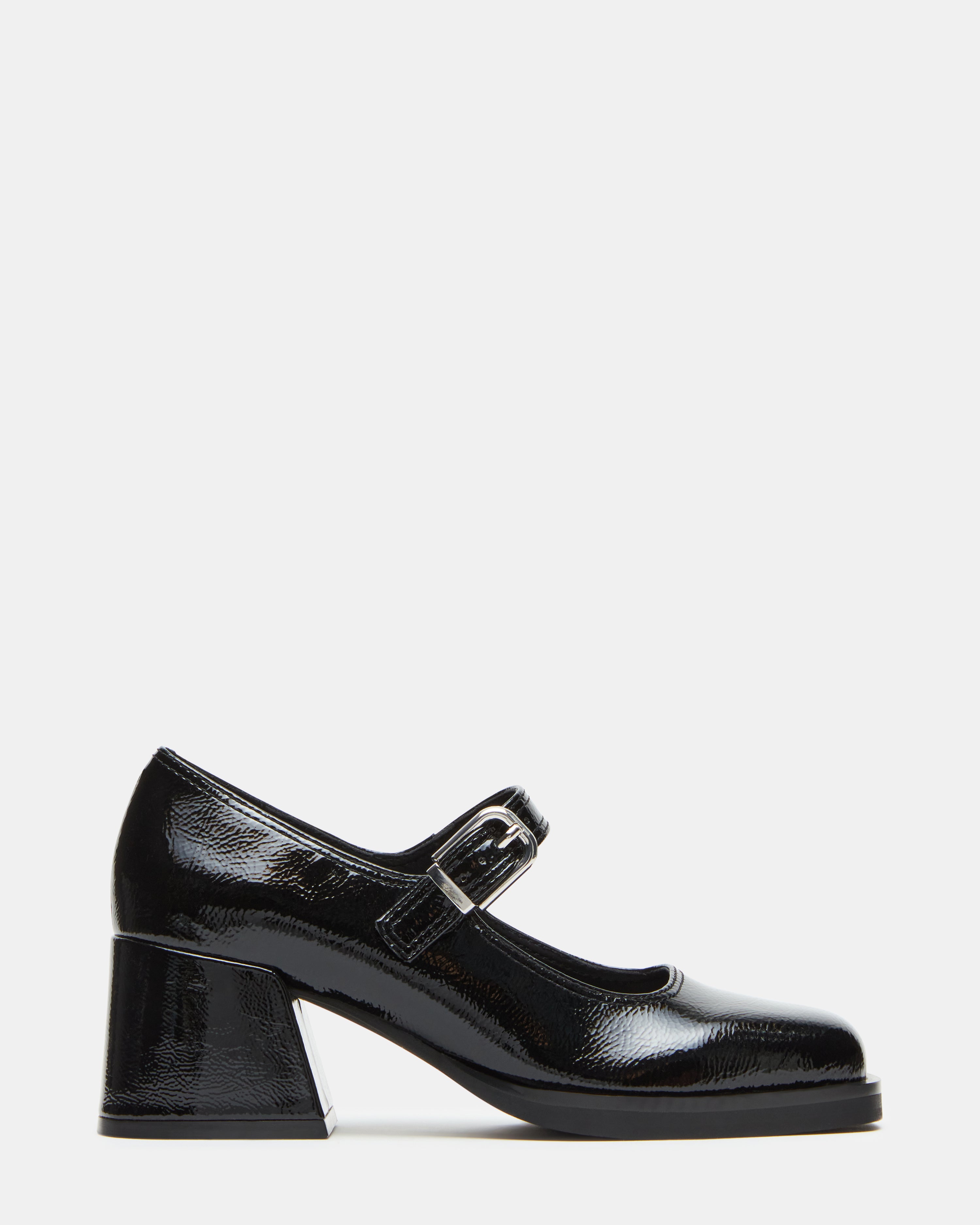 Steve Madden Lisbon women's black leather Chelsea boots, product view 5