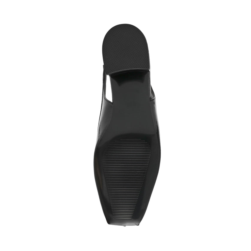 Loved Women's Black Crinkle Patent Heeled Sandals - view 7