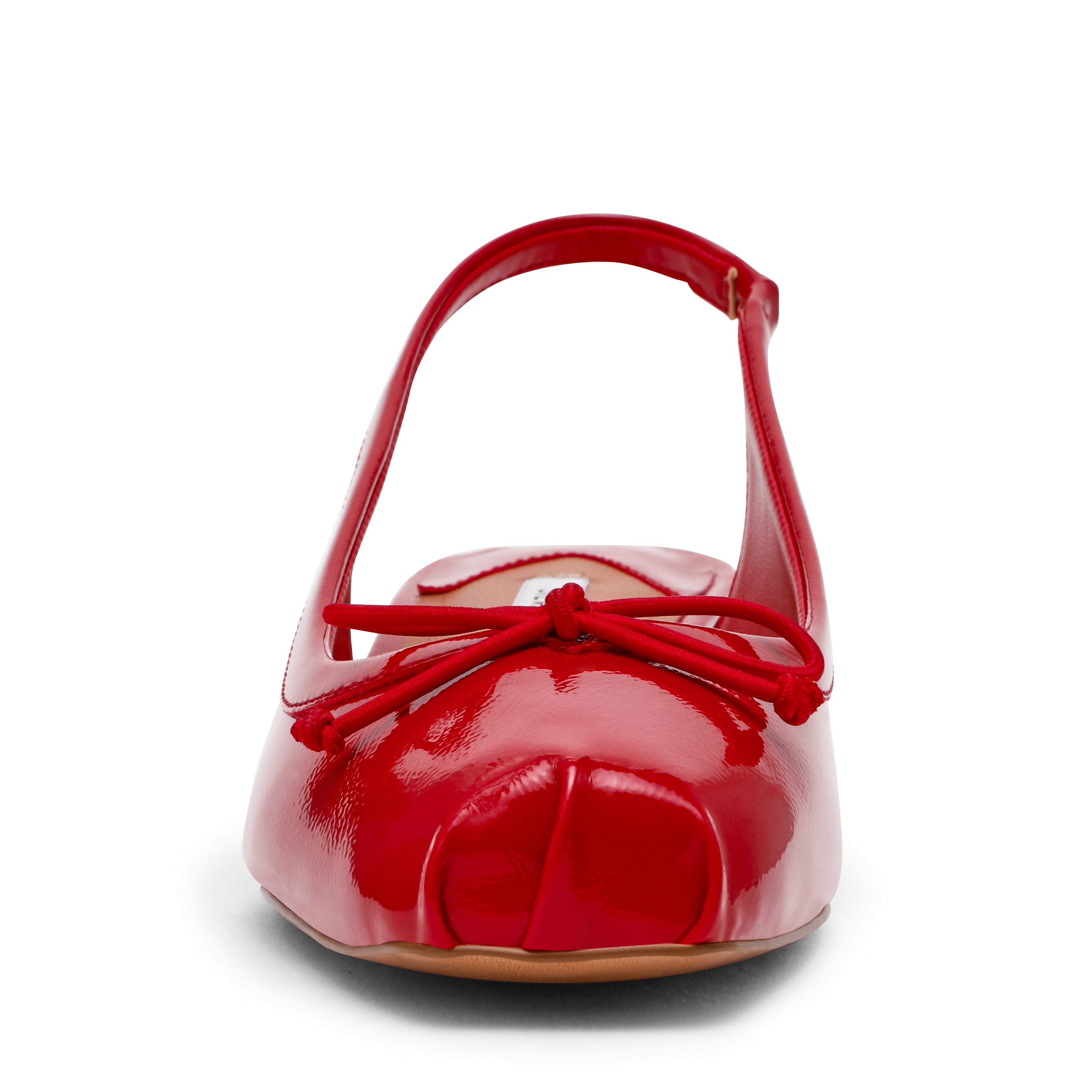 Loved Women's Red Crinkle Patent Heeled Sandals RED CRINKLE PAT - view 4