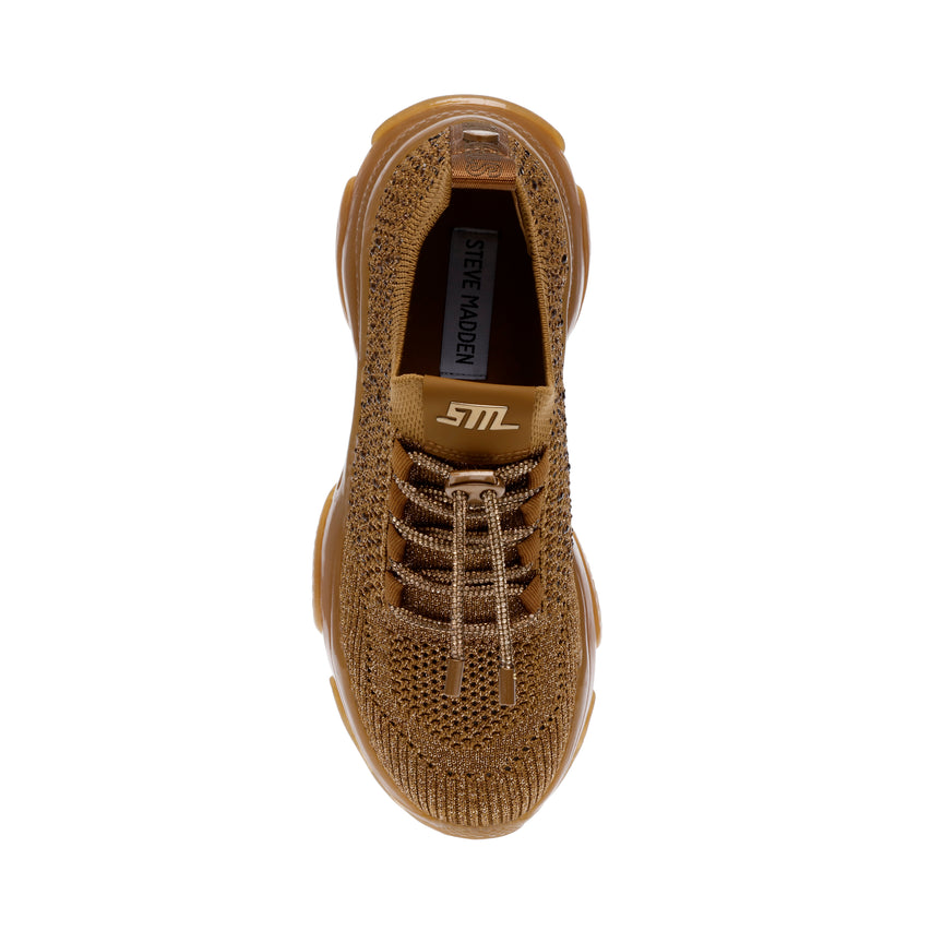 METER BRONZE CLEAR SNEAKERS