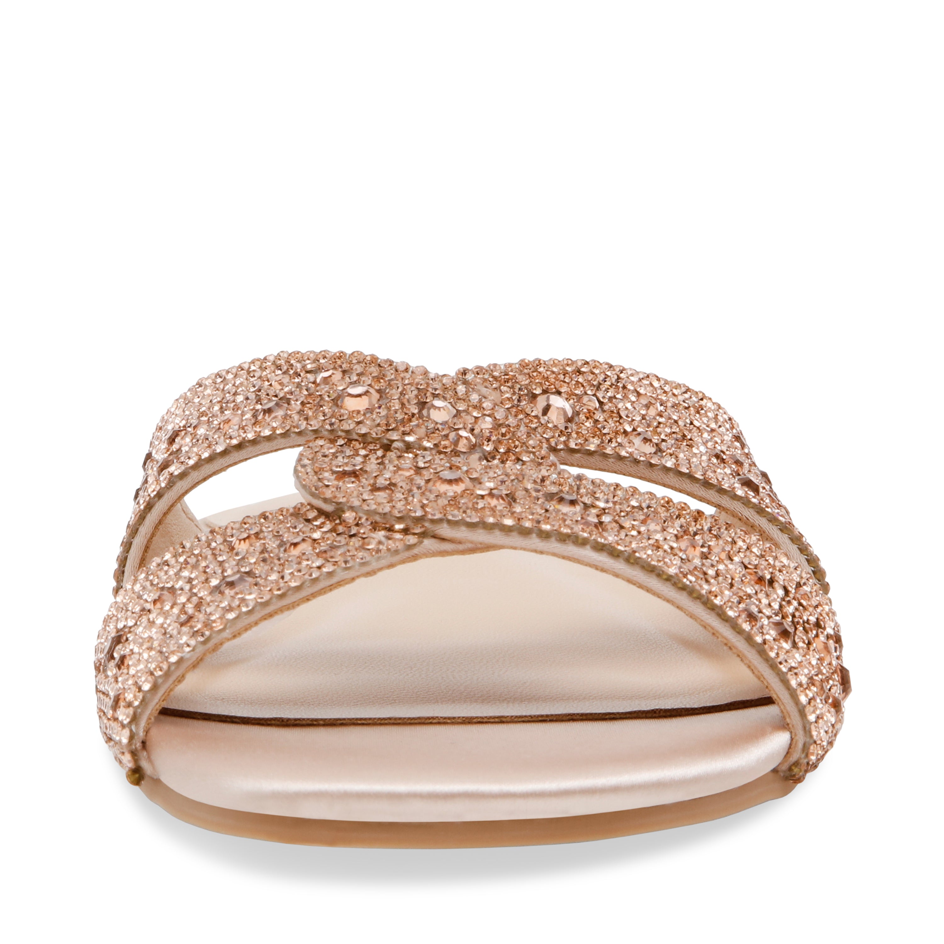 Shop Musa Rose Gold Flat Sandals Online in UAE Steve Madden