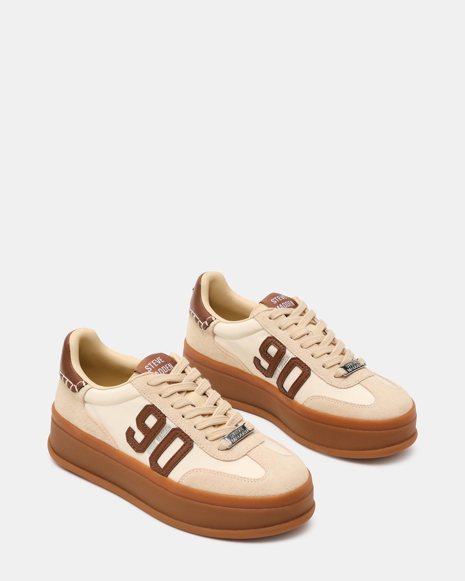 Off-Track Cream Women's Sneakers - view 2