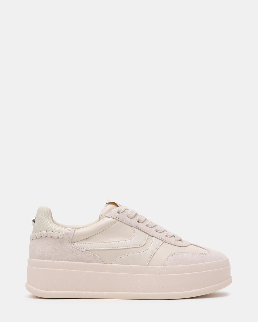 Off-Track Cream Women's Sneakers