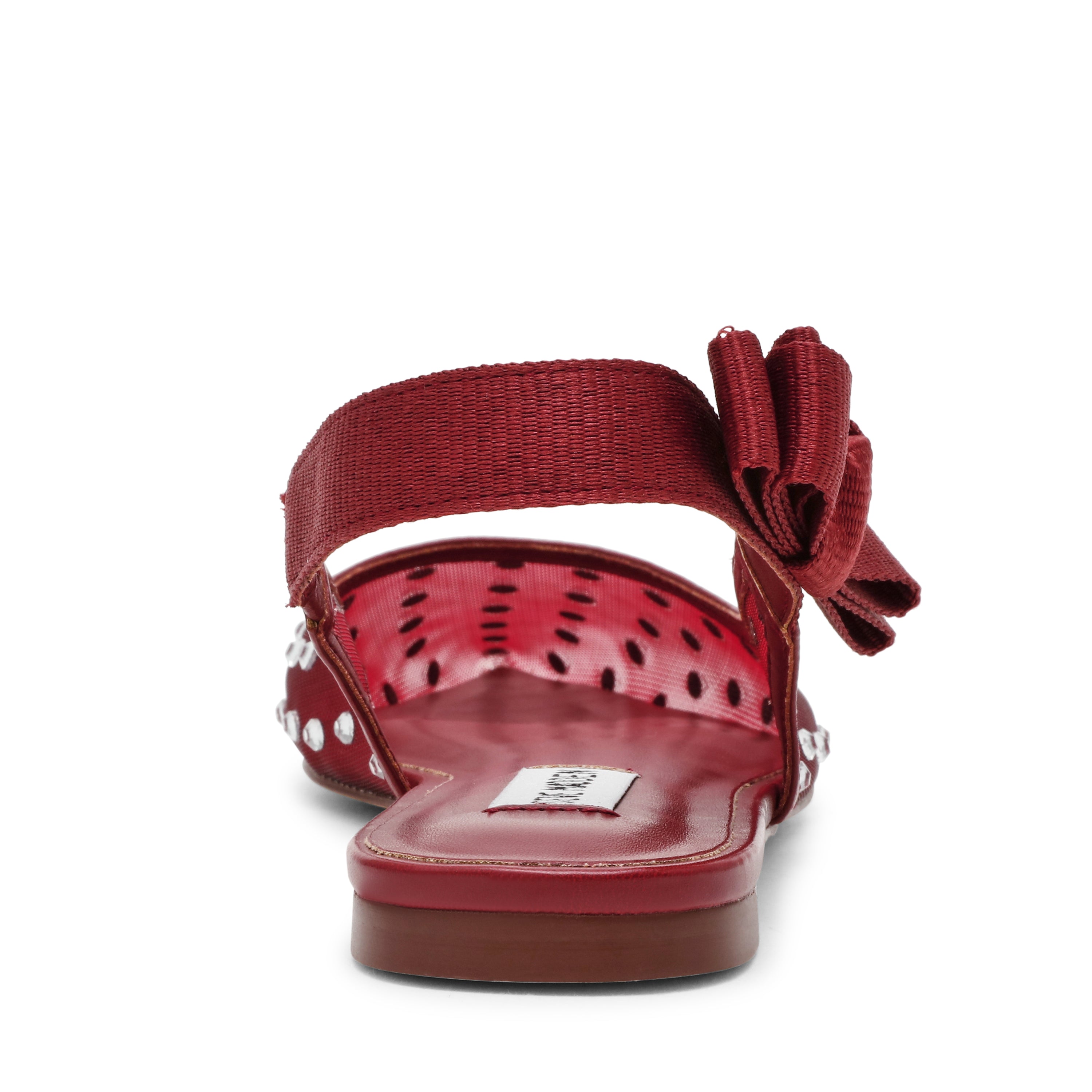 Olyvia-R Women's Cherry Red Flat Sandals