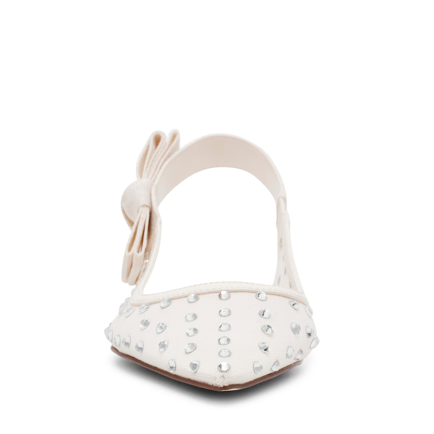 Olyvia-R Women's Ivory Flat Sandals - view 4