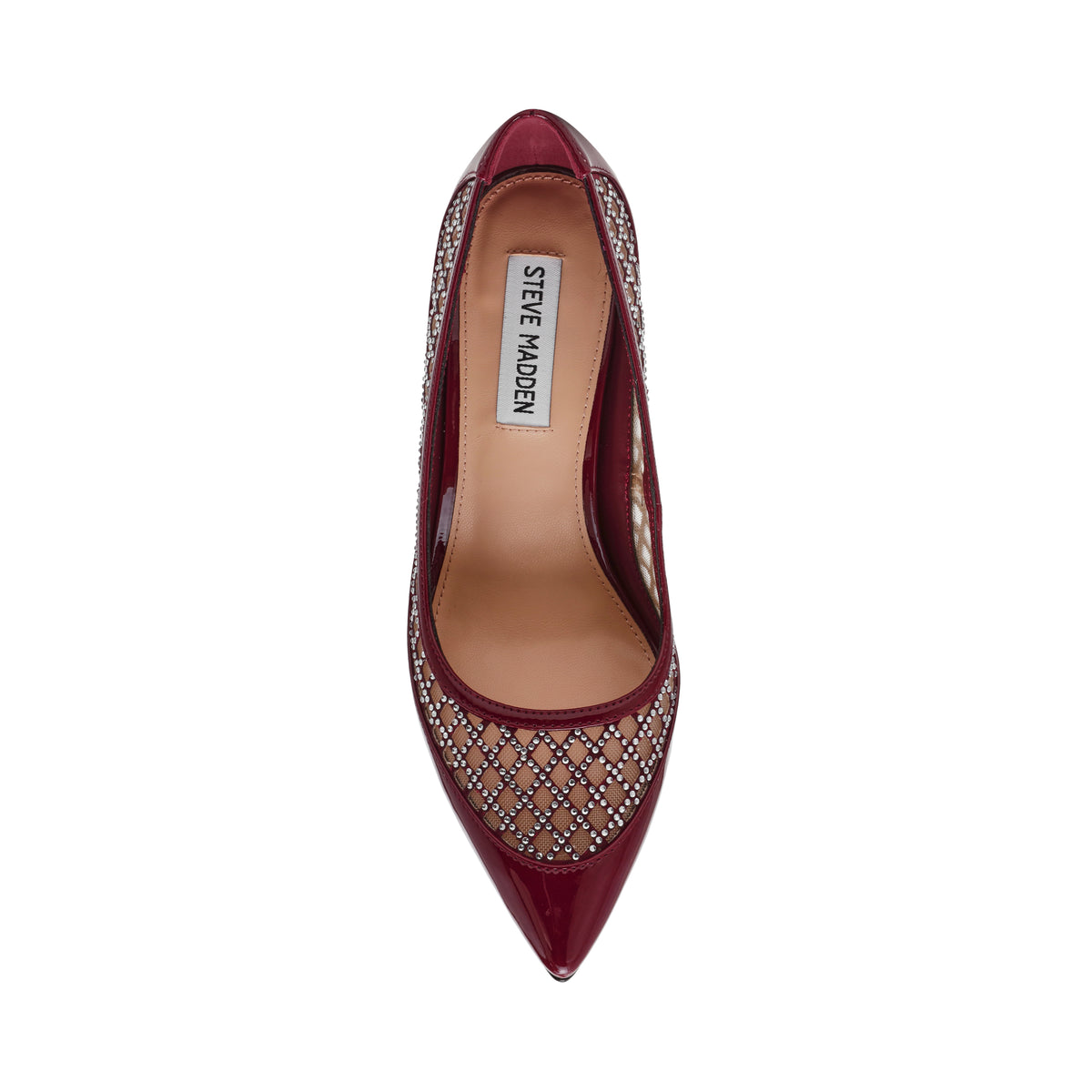 Saxxon Dark Cherry Patent Women's Heeled Sandals - view 4