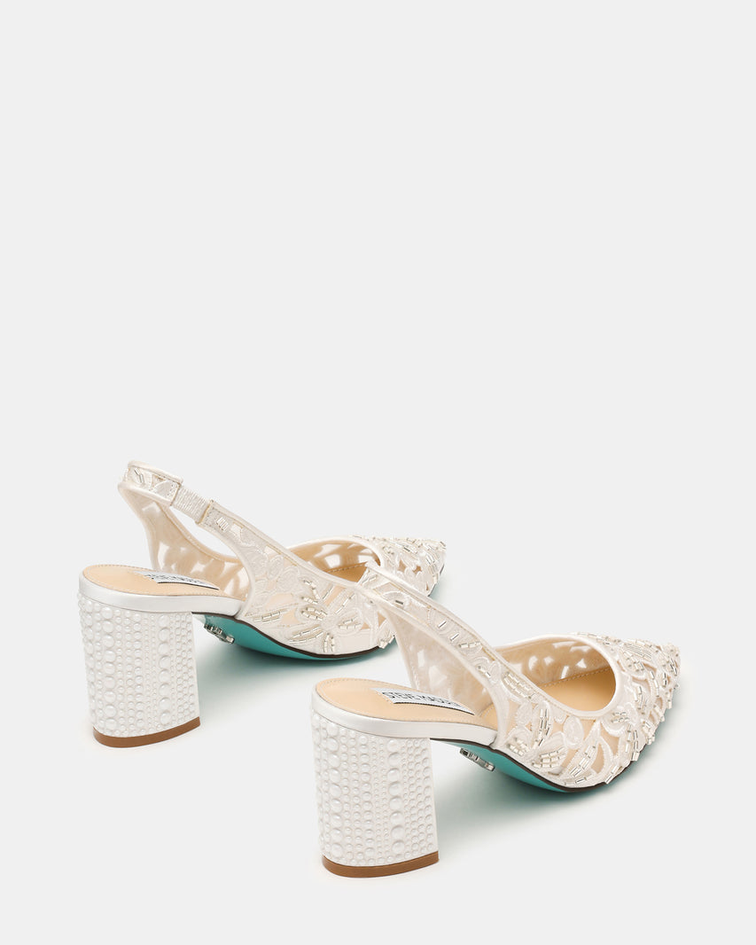 Sb-kit Women's Ivory Heeled Sandals IVORY - view 4