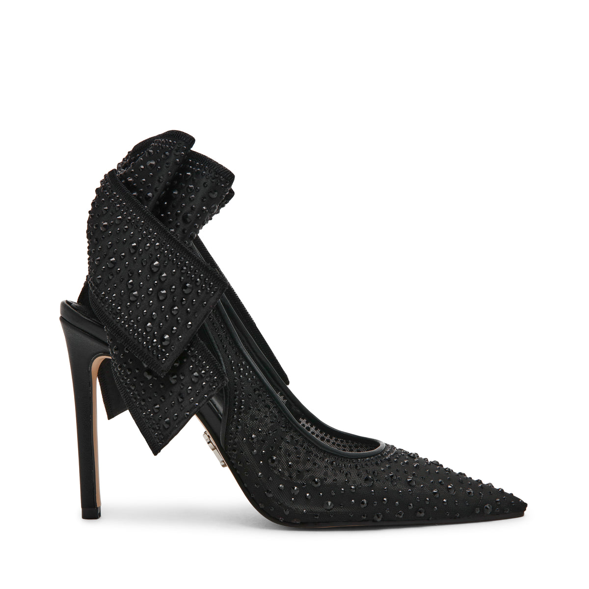 Steve Madden Teacup-mr Women's Black Pumps - side profile - view 5