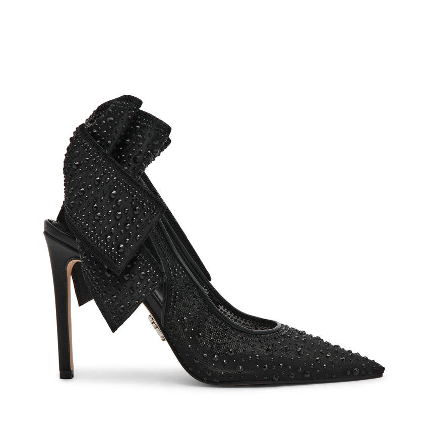Steve Madden Teacup-mr Women's Black Pumps - side profile - view 5