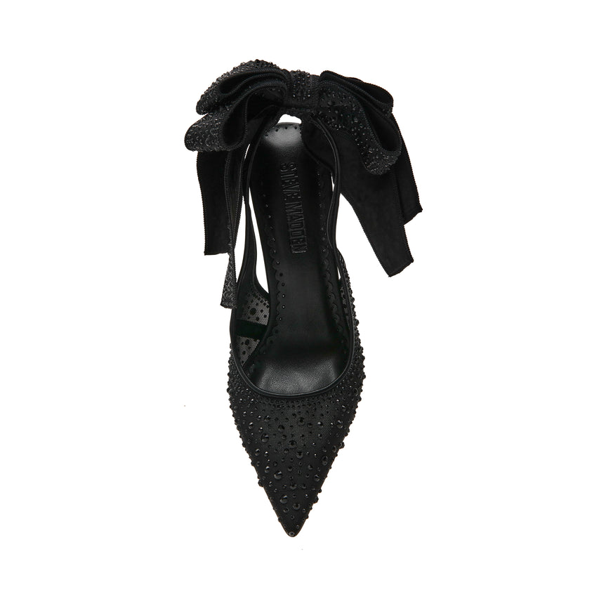Steve Madden Teacup-mr Women's Black Pumps - top view