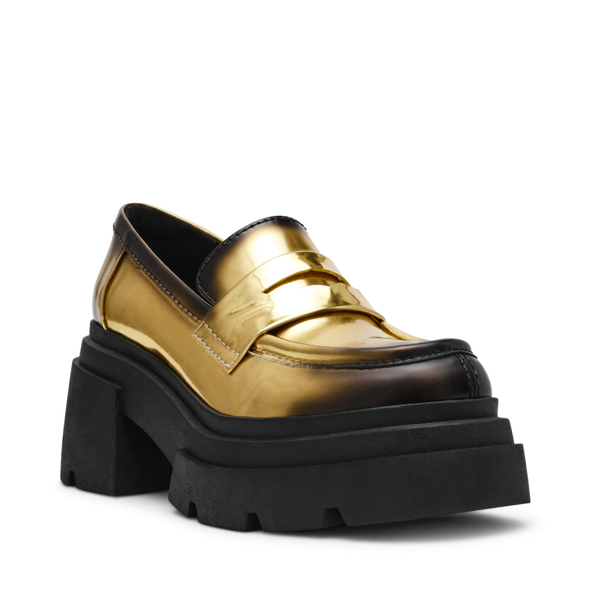 Turnout Women's Bronze Platform Boots