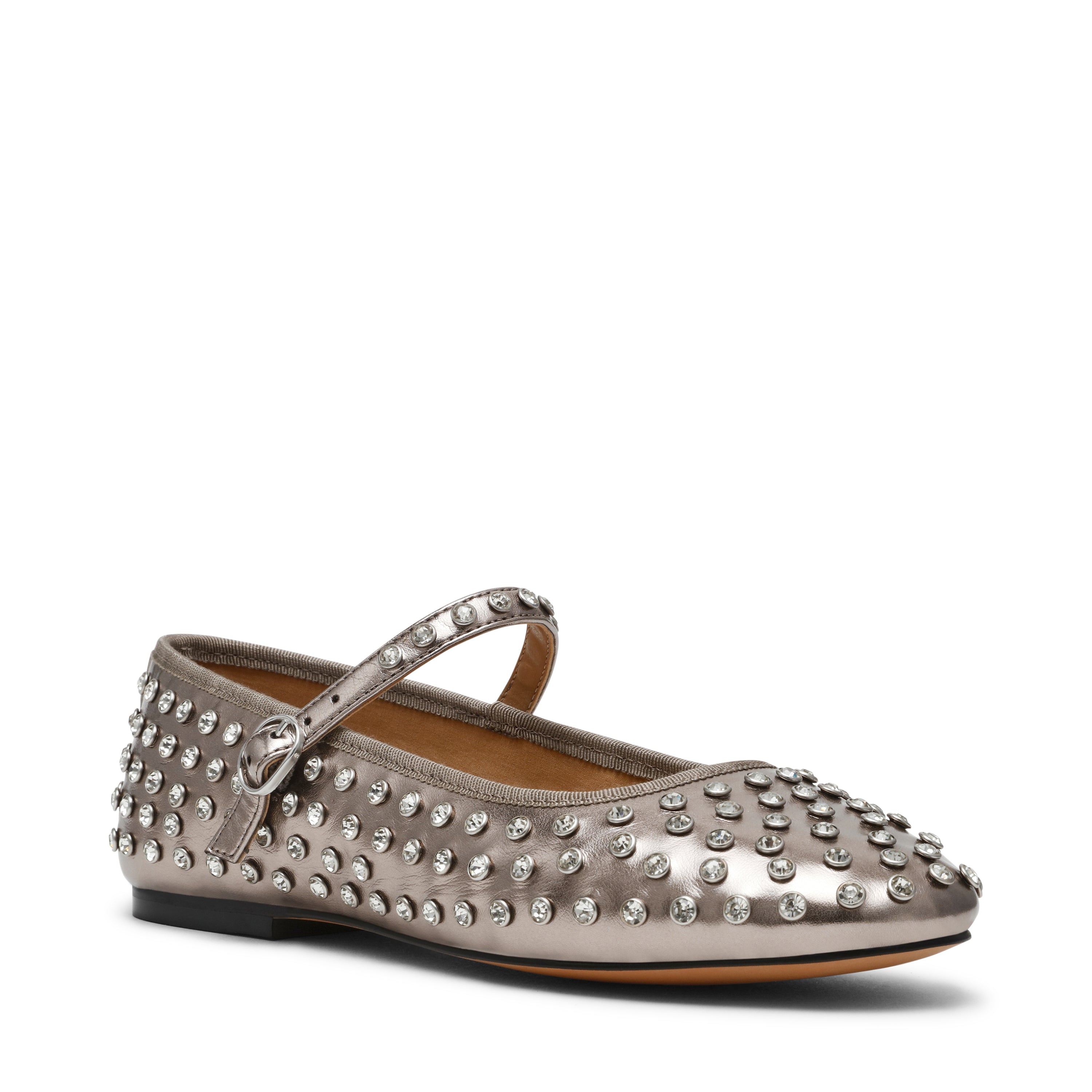 Buy Vinetta-R Pewter Flat Sandals Online in UAE | Steve Madden – Steve ...