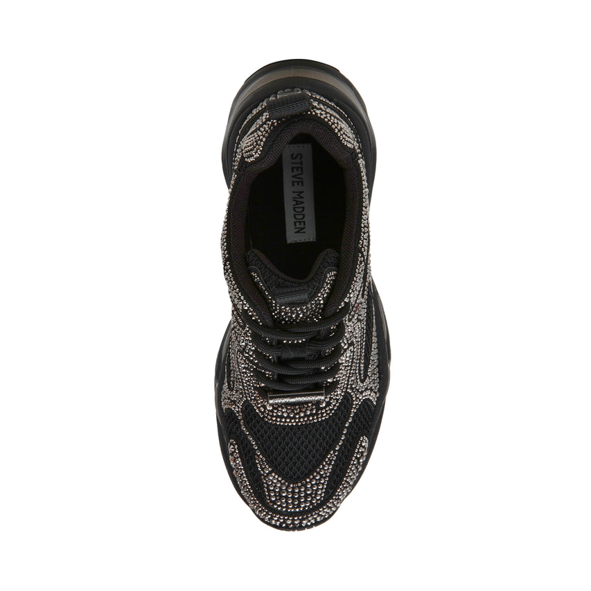 Zonar-R Black Women's Low Top Sneakers - view 5