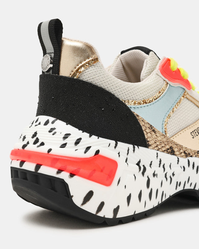 Steve Madden Stimulis women's multicolour sneakers, side view