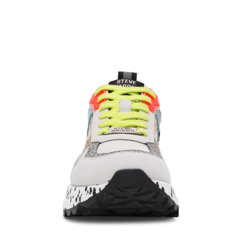 Steve Madden Stimulis women's multicolour sneakers, back view