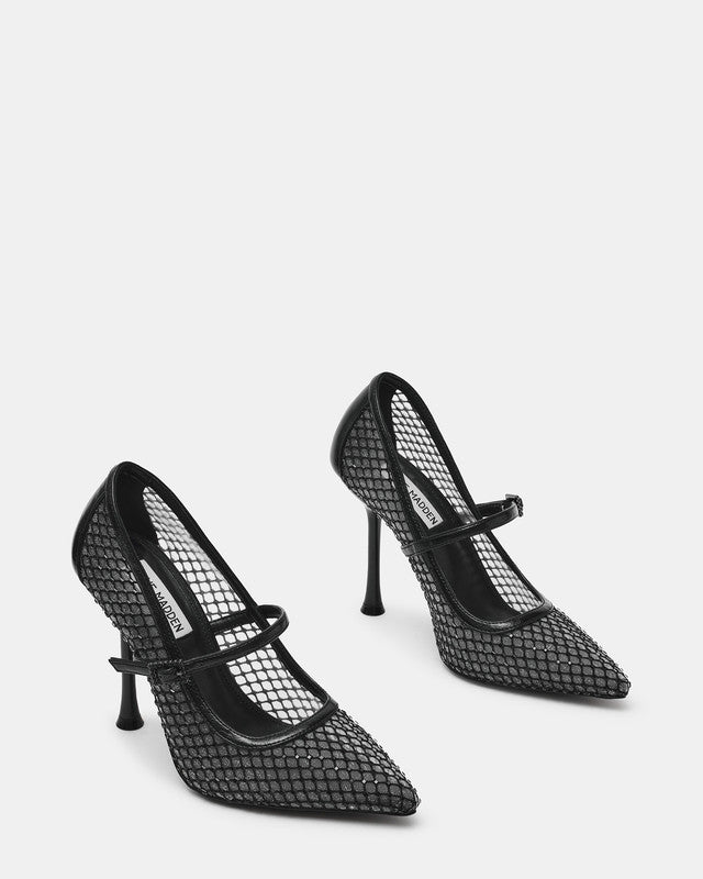 Steve Madden Stirring Women's Black Pumps - pair view