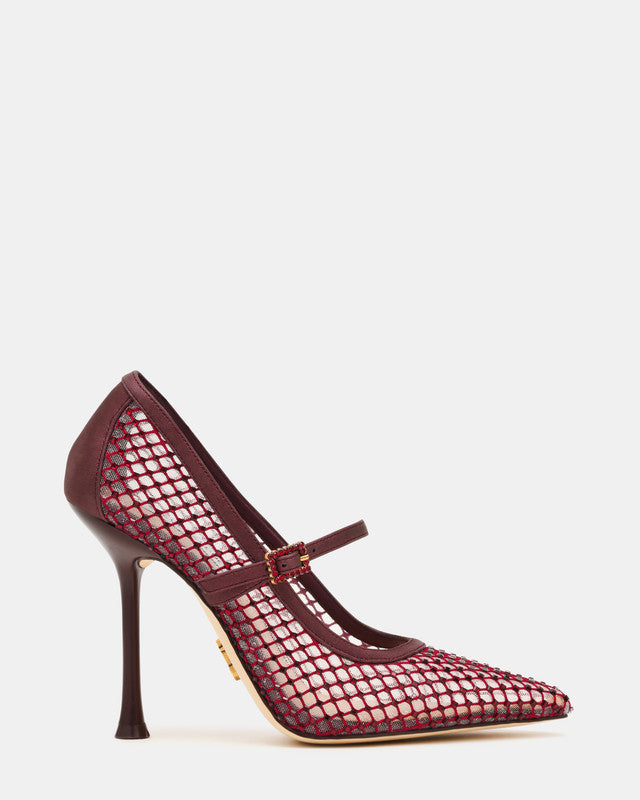 Steve Madden Stirring Women's Wine Pumps - side profile