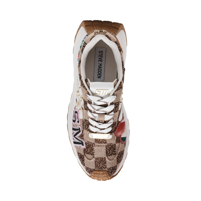SUPERCAMPO-F BROWN SNEAKERS - view 7