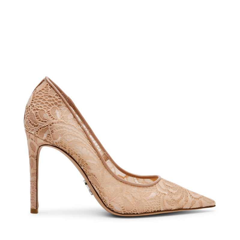 Thrive-Lm Women's Blush Lace Heels