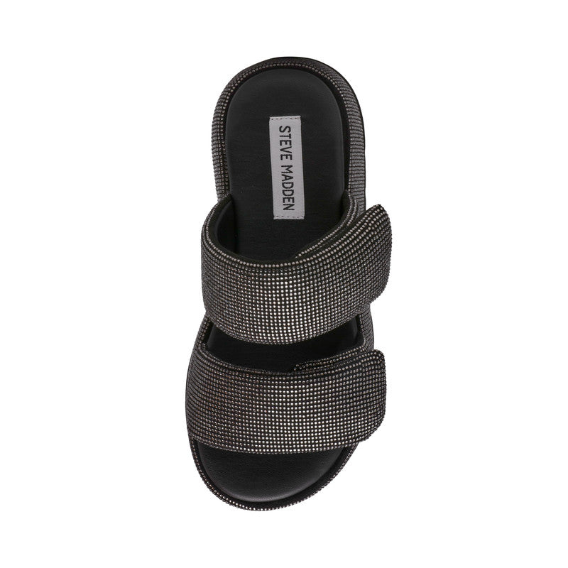Tokiyo Black Women's Wedge Sandals - view 6