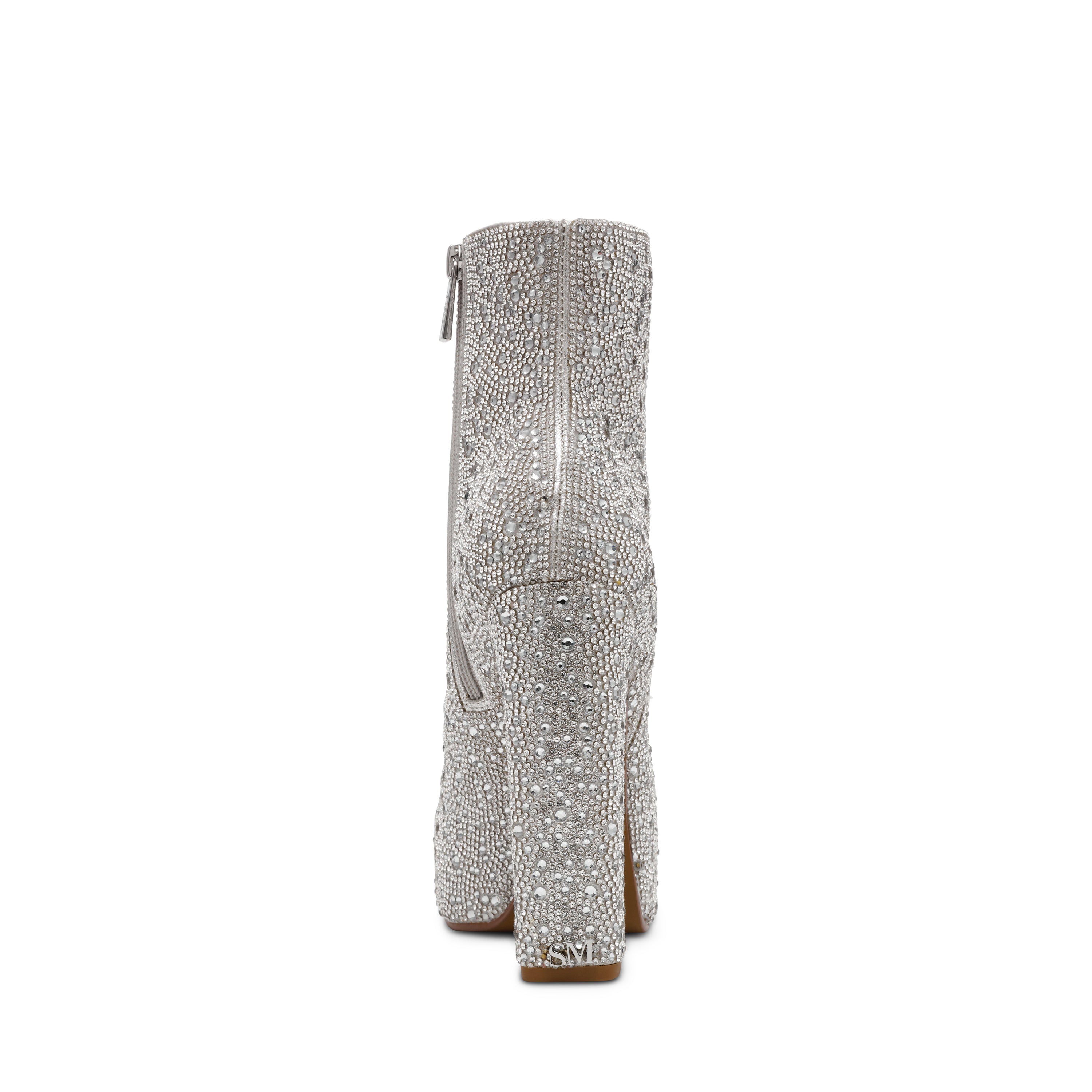 Torcher-R Women's Silver Heeled Boots - view 2