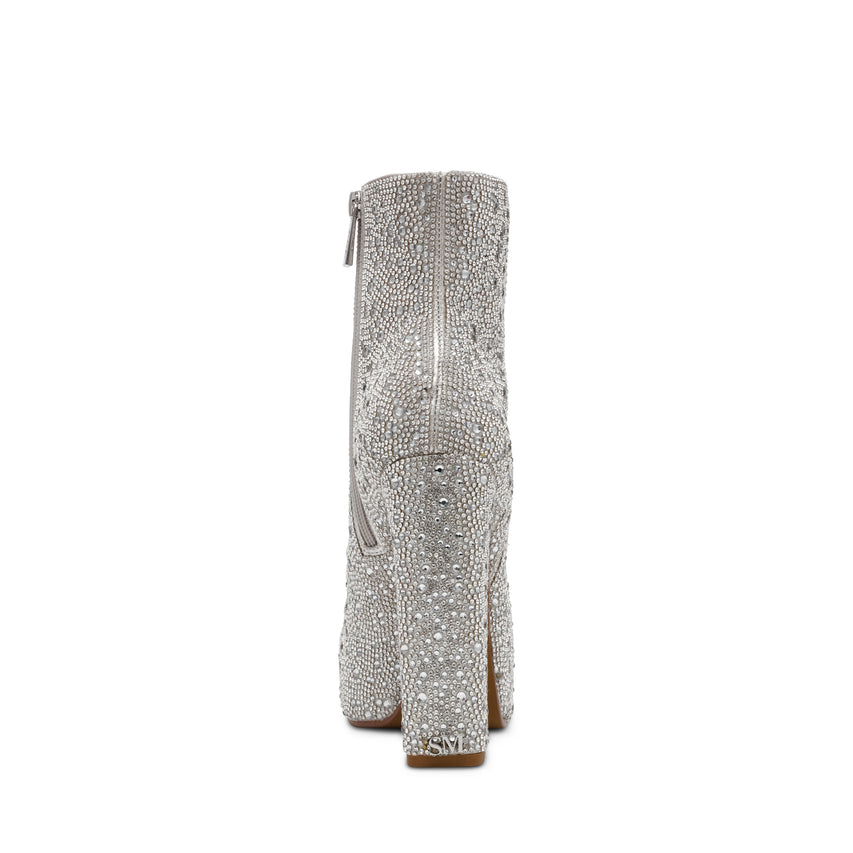 Torcher-R Women's Silver Heeled Boots - view 2