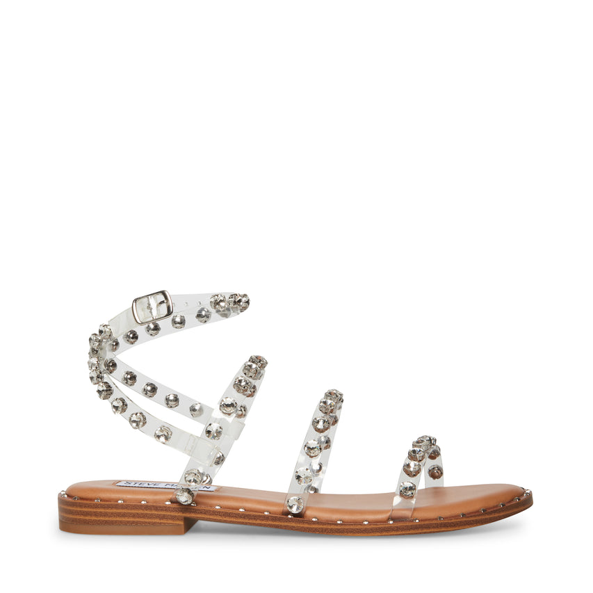 Travel Women's Transparent Flat Sandals