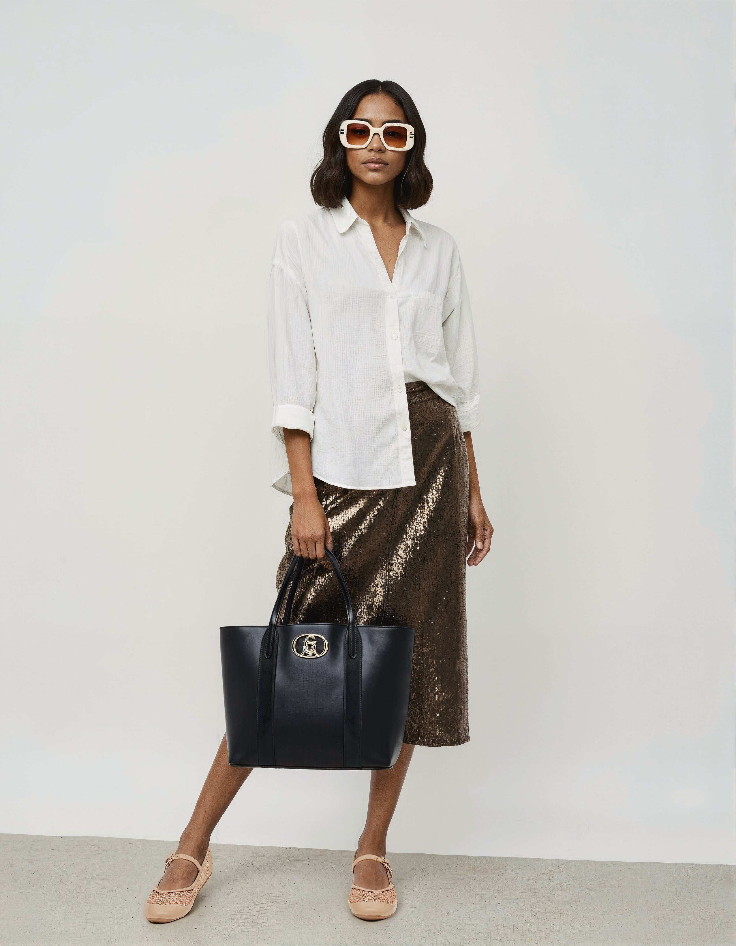 Eveyrday Women's Black Tote Bag