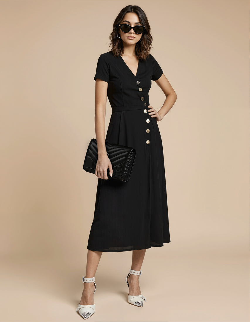 X17602-BLACK SUNGLASSES